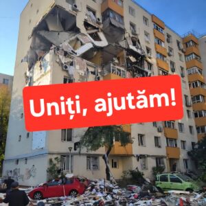 Alături de victimele exploziei din București