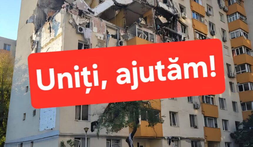 Alături de victimele exploziei din București